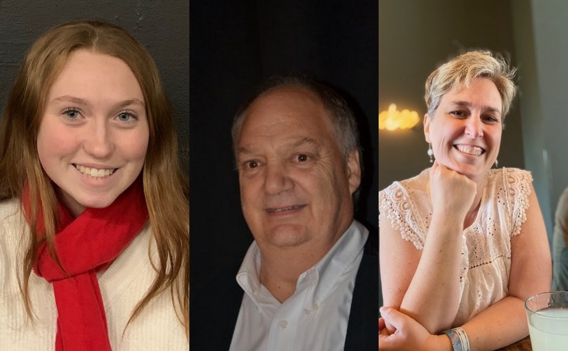 Meet our last three Board Members…Sarah Rossignol (Student Member at Large), Richard Bostwick and Sherry Rossignol, Members at&nbsp;Large